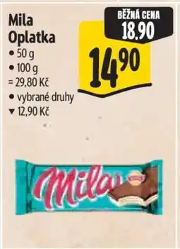 Albert Mila oplatka nabídka