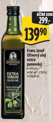 Albert Franz Josef Olivový olej extra panenský nabídka