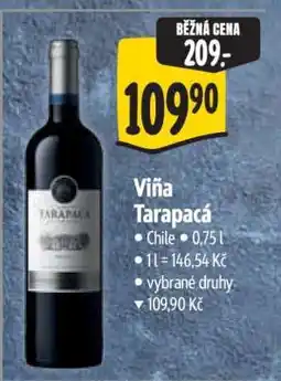 Albert Viña Tarapacá nabídka