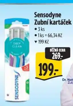 Albert Sensodyne zubní kartáček nabídka