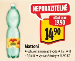 Albert Mattoni nabídka