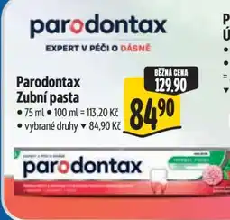 Albert Parodontax zubní pasta nabídka