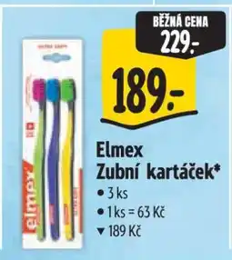 Albert Elmex zubní kartáček nabídka