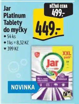 Albert Jar Platinum tablety do myčky nabídka