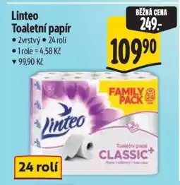 Albert Linteo toaletní papír nabídka