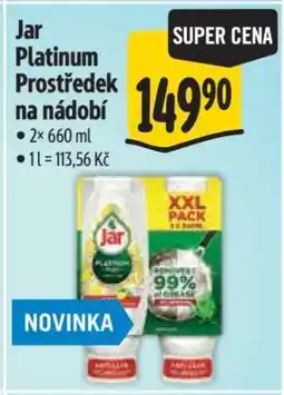 Albert Jar Platinum Prostředek na nádobí nabídka