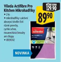 Albert Vileda Actifibre Pro Kitchen Mikrohadříky nabídka