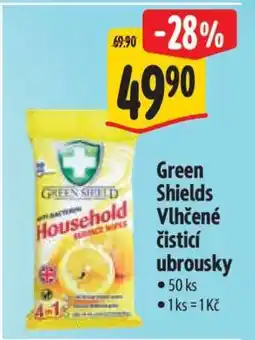 Albert Green Shields Vlhčené čisticí ubrousky nabídka