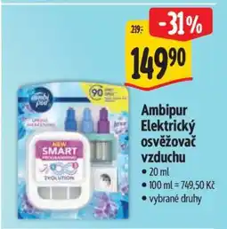 Albert Ambipur Elektrický osvěžovač vzduchu nabídka