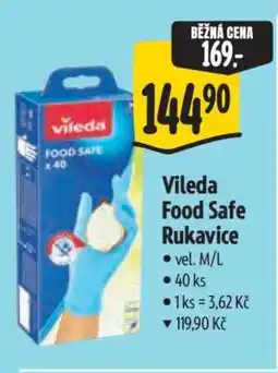 Albert Vileda Food Safe rukavice nabídka