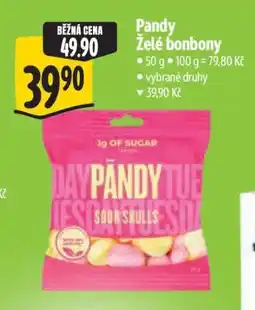 Albert Pändy Želé bonbony nabídka