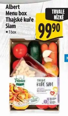 Albert Albert Menu box Thajské kuře Siam nabídka