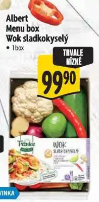 Albert Albert Menu box Wok sladkokyselý nabídka
