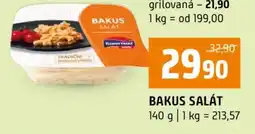 Terno Bakus salát nabídka