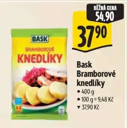Albert BASK Bramborové knedlíky nabídka