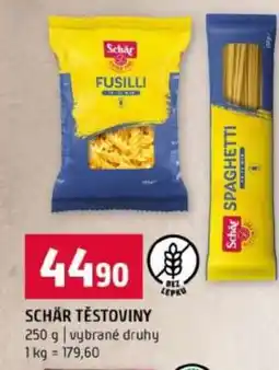 Terno SCHÄR TĚSTOVINY nabídka