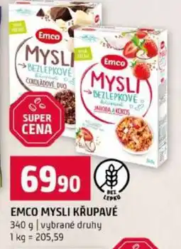 Terno EMCO MYSLI KŘUPAVÉ nabídka