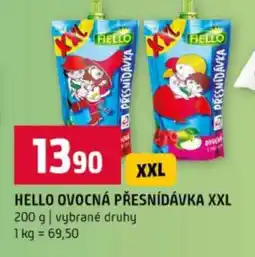 Terno Hello ovocná přesnídávka XXL nabídka