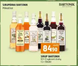 Terno SIRUP BARTONIK nabídka