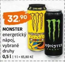 Terno MONSTER energetický nápoj vybrané druhy nabídka