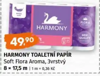 Terno Harmony toaletní papír nabídka