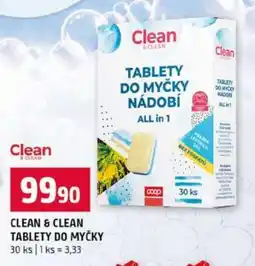 Terno CLEAN & CLEAN TABLETY DO MYČKY nabídka
