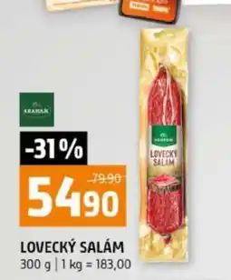 Terno Lovecký salám nabídka