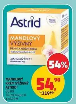 Penny Market MANDLOVÝ KRÉM VÝŽIVNÝ ASTRID nabídka