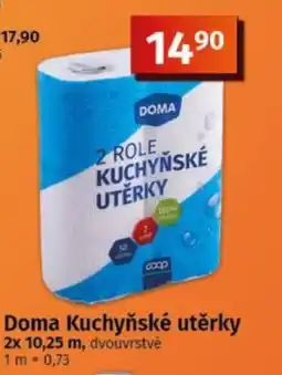 COOP TIP Doma kuchyňské utěrky nabídka