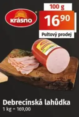 COOP TIP Krášno debrecínská lahůdka nabídka
