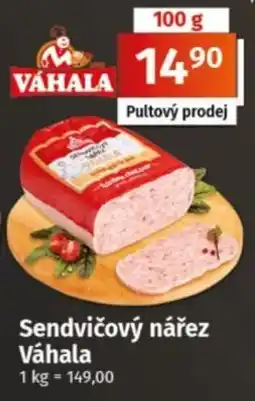 COOP TIP Váhala sendvičový nářez nabídka