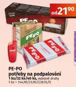 COOP TIP PE-PO potřeby na podpalování nabídka