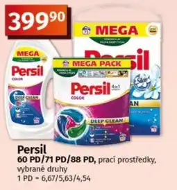 COOP TIP Persil prací prostředky nabídka