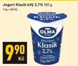 Žabka Olma jogurt klasik bílý 2,7% nabídka