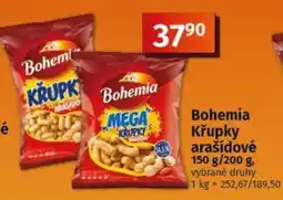 COOP TIP Bohemia křupky arašídové nabídka
