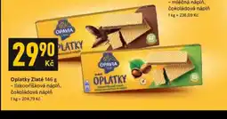 Žabka Opavia oplatky zlaté nabídka