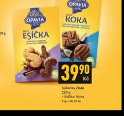 Žabka Opavia sušenky zlaté nabídka