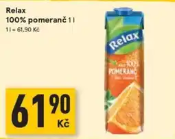 Žabka Relax 100% pomeranč nabídka