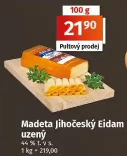 COOP TIP Madeta Jihočeský Eidam uzený nabídka