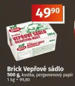 COOP TIP Brick Vepřové sádlo nabídka