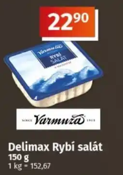 COOP TIP Varmuzo Delimax Rybí salát nabídka