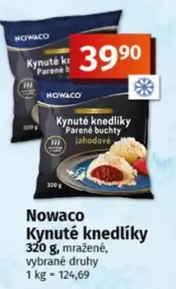 COOP TIP Nowaco Kynuté knedlíky nabídka