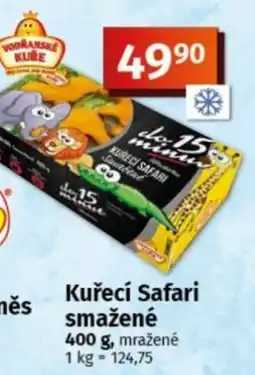 COOP TIP Vodňanské kuře Kuřecí Safari smažené nabídka