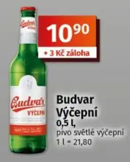 COOP TIP Budvar Výčepní nabídka