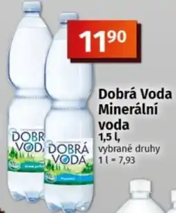 COOP TIP Dobrá Voda Minerální voda nabídka