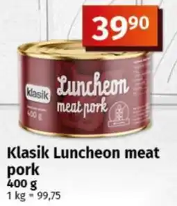 COOP TIP Klasik luncheon meat pork nabídka