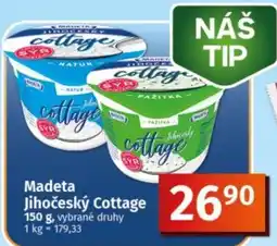 COOP TIP Madeta Jihočeský Cottage nabídka