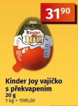 COOP TIP Kinder Joy vajíčko s překvapením nabídka