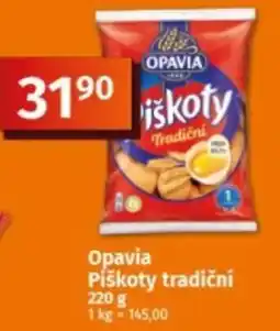 COOP TIP Opavia Piškoty tradiční nabídka