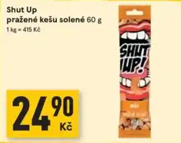 Žabka Shut Up pražené kešu solené nabídka